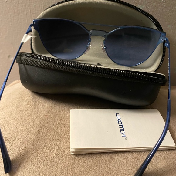 Vogue Eyewear Accessories - Vogue Fashion Blue glasses Made Italy